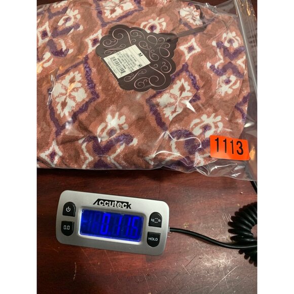 Knox Rose Womans M Cognac Midi Dress Balloon Sleeves Rayon Pockets NEW - Picture 10 of 10